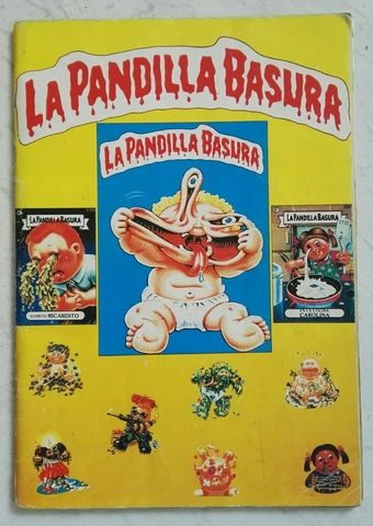 álbum de cromos: la pandilla basura